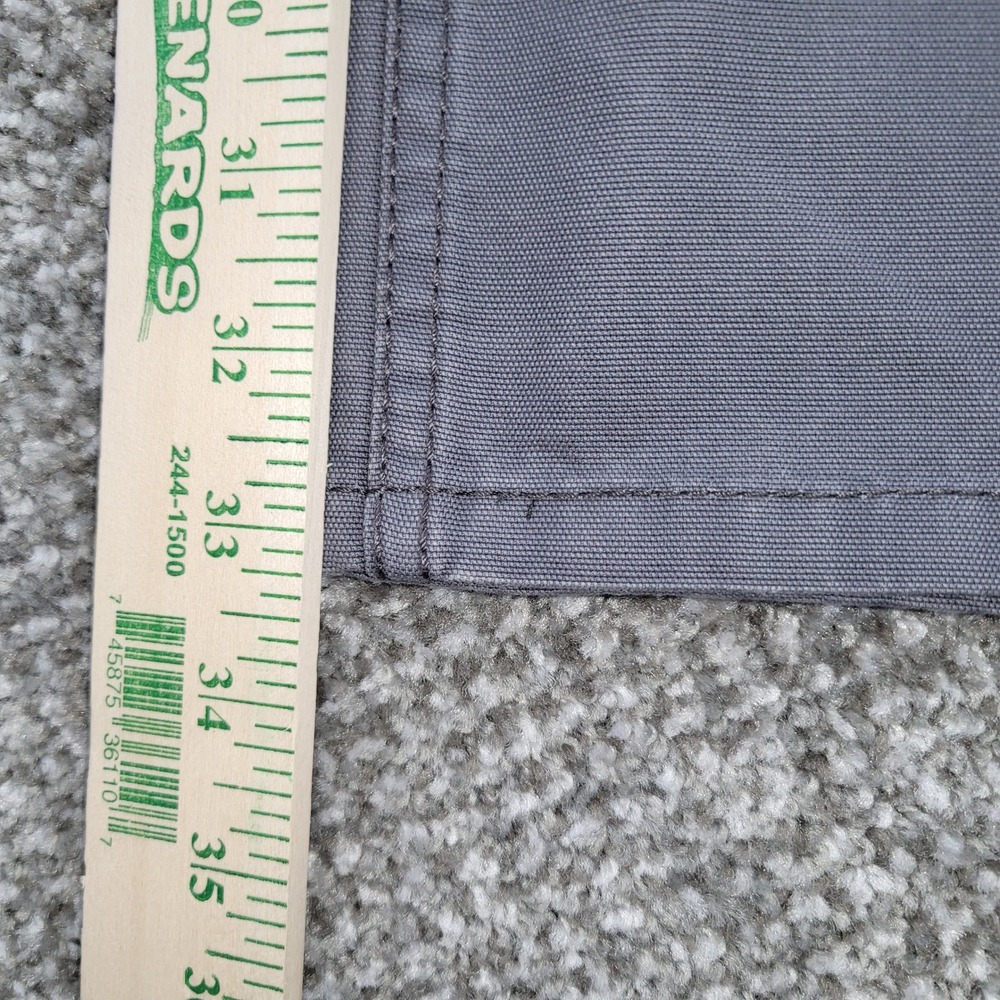 (2) Pair Blue Mountain Mens Gray Cotton Canvas Regular Fit Work Pants 38x34 NEW - Picture 3 of 10